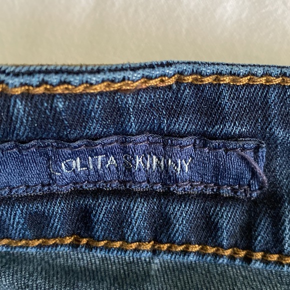 Lucky Brand Lolita Skinny Dark Wash Low Rise Size 6 / 28 regular - Picture 8 of 16